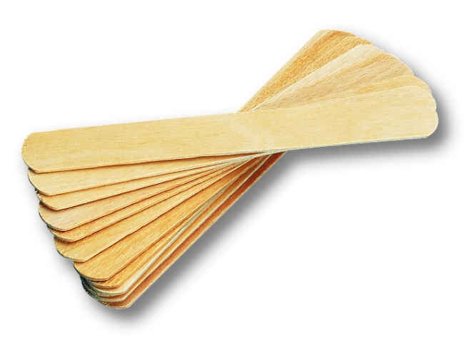 Abaisse-langue en bois adulte - La boîte de 100