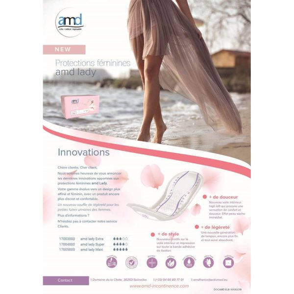 Protections urinaires Femme AMD Lady – Image 2