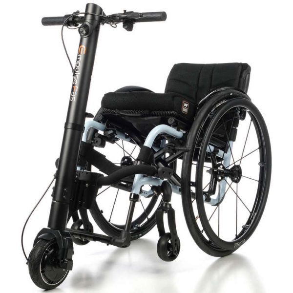 5ème roue électrique Empulse F35 pour fauteuil roulant manuel – Image 3