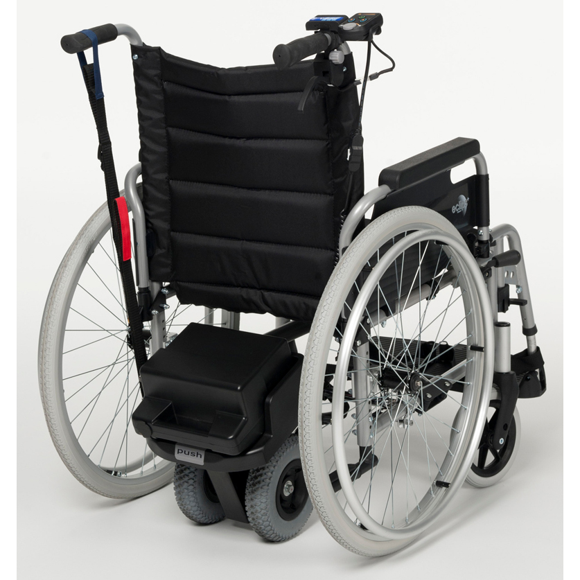 Assistance motorisée V-DRIVE pour fauteuil roulant manuel