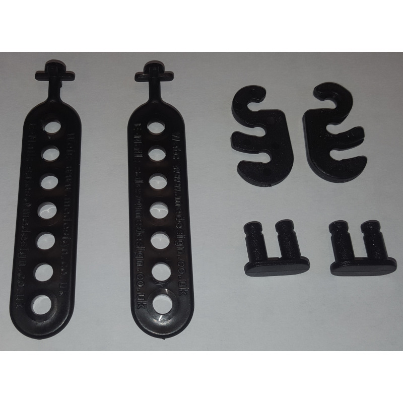 Paire d'attaches pour siège lombaire Backfriend
