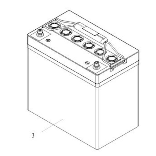 Batterie pour fauteuil roulant Salsa et Salsa M – Image 2