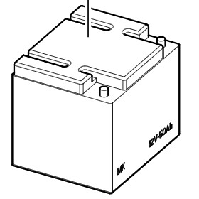Batteries 40Ah pour fauteuil roulant Mirage