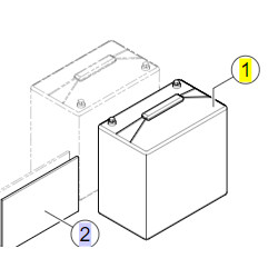 Batteries 52Ah pour fauteuil roulant Bora Refresh