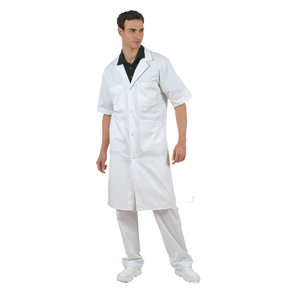 Blouse blanche médicale Homme
