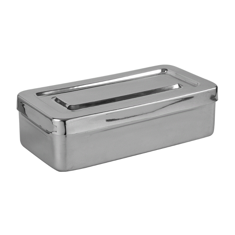 Boîte à instrumentation médicale en acier-inox