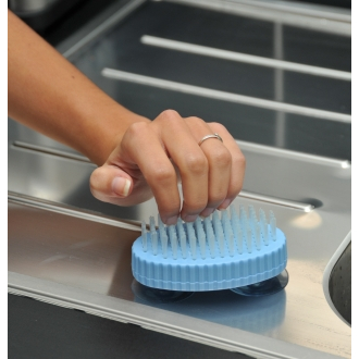 Brosse à ongles avec ventouse