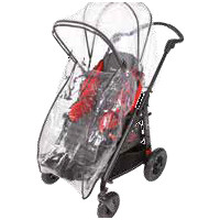 Capote de pluie transparente pour poussette Swifty