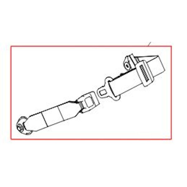 Ceinture de sécurité pour fauteuil roulant Storm
