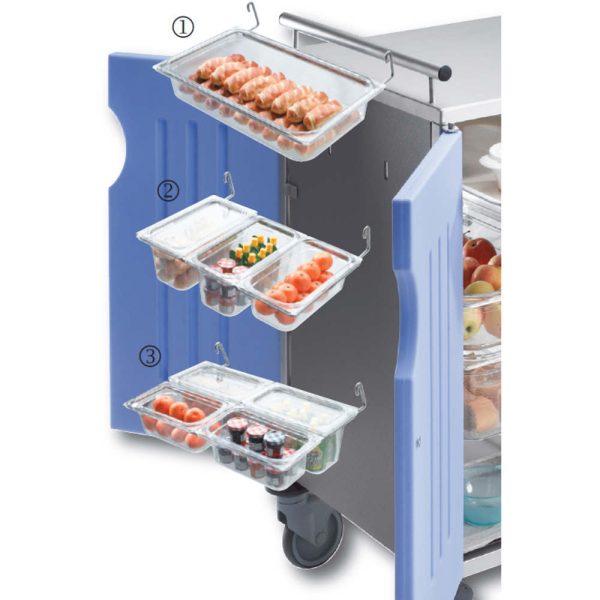 Chariot petit-déjeuner monobloc – Image 3