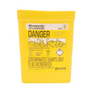 Collecteur d'aiguilles Sharpsafe 0