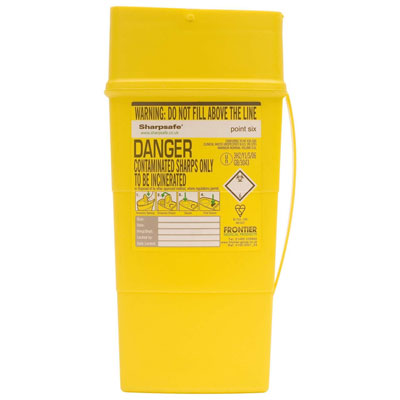 Collecteur d'aiguilles Sharpsafe 0