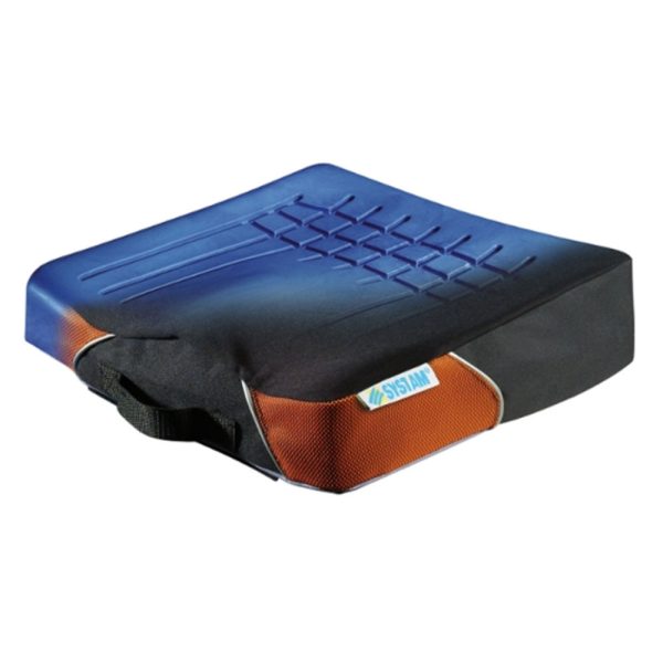 Dosseret et coussin en mousse viscoélastique pour fauteuil roulant – Image 2