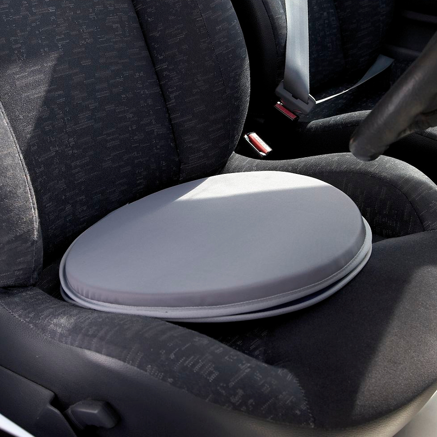 Coussin de voiture pivotant capitonné