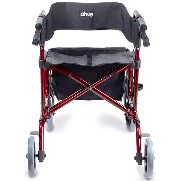 Rollator et fauteuil de transfert 2 en 1 Diamond Deluxe – Image 2