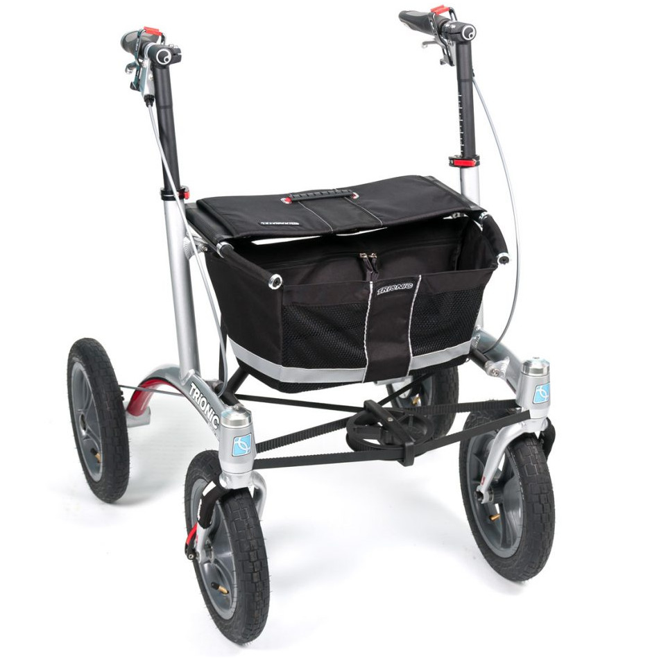 Déambulateur rollator Trionic Walker à grandes roues 14''