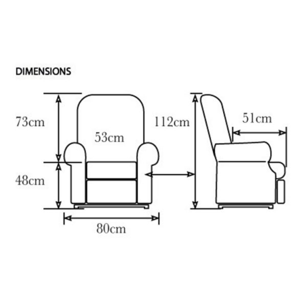Fauteuil releveur Confort Premium 2 moteurs – Image 4