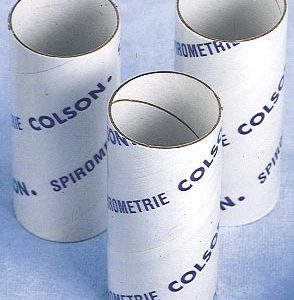 Embouts carton pour spiromètre et débimètre