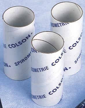 Embouts carton pour spiromètre et débimètre