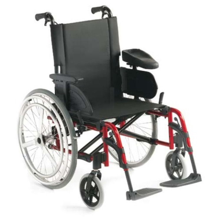 Fauteuil roulant manuel Action 4NG Dual HR à double main courante