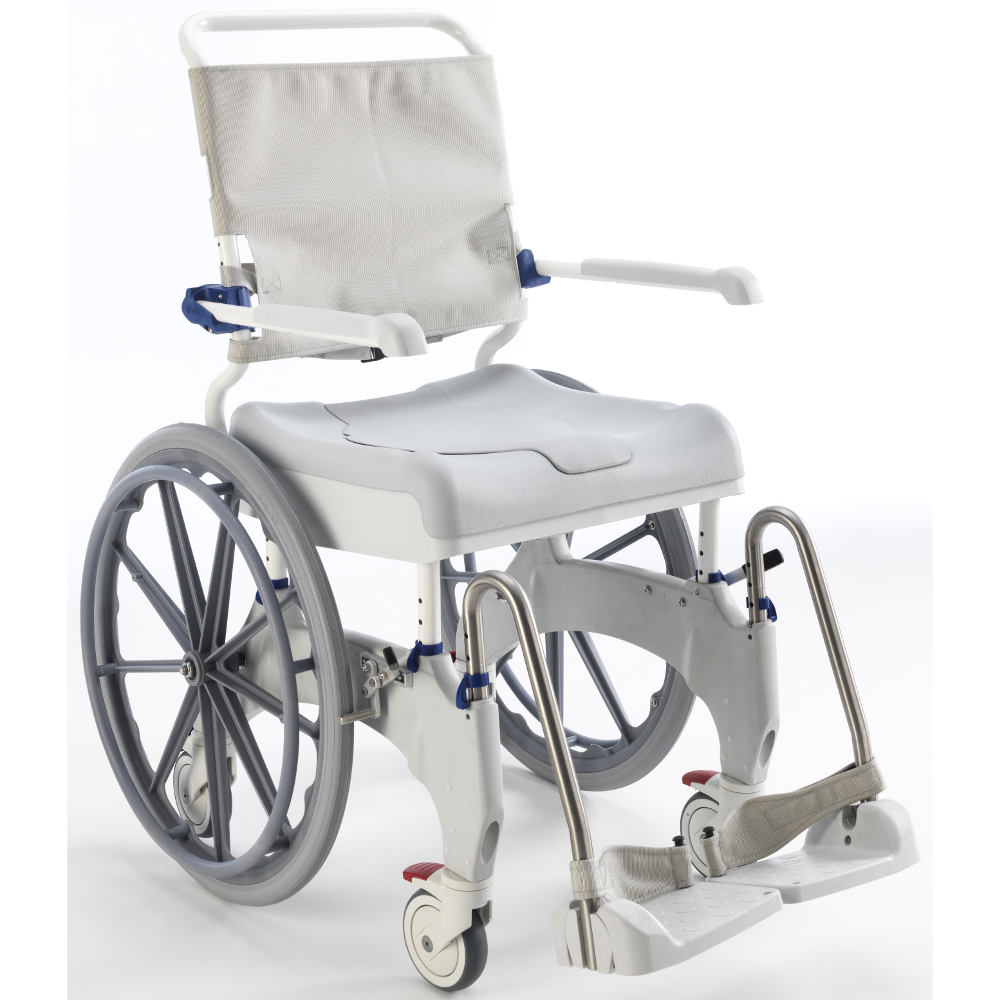 Fauteuil roulant de douche Aquatec Ocean Ergo XL 24 pouces