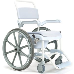 Fauteuil de douche Pluo à grandes roues 24 pouces