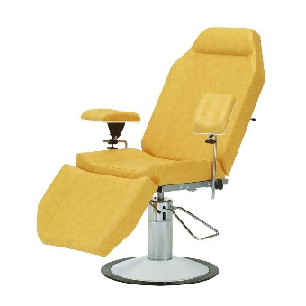 Fauteuil de prélèvement CARINA 512 (Hydraul. socle rond chromé)