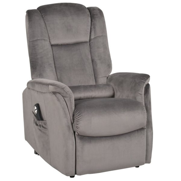 Fauteuil releveur électrique Emeraude 1 moteur dos au mur – Image 3