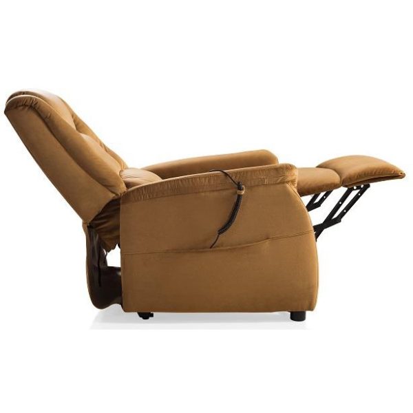Fauteuil releveur électrique Emeraude 1 moteur dos au mur – Image 2