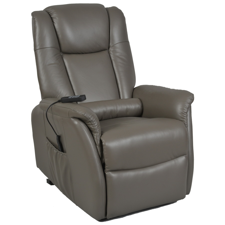 Fauteuil releveur électrique Emeraude Cuir 1 moteur