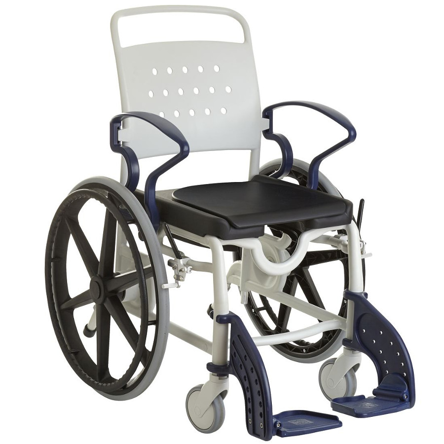 Fauteuil roulant de douche et garde-robe Genf