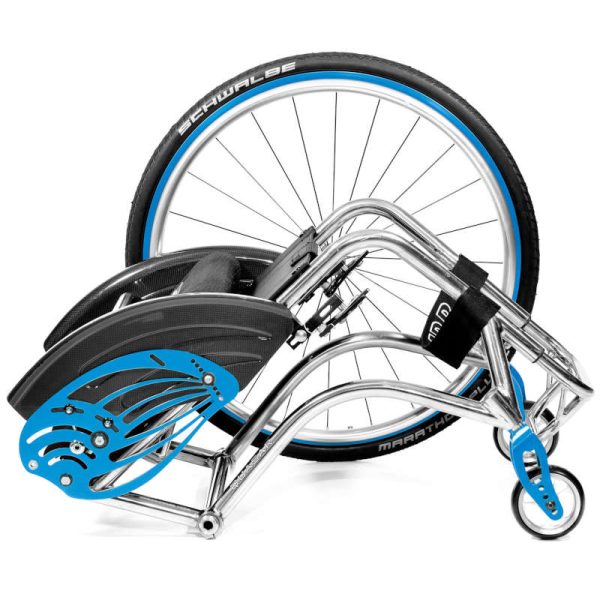 Fauteuil roulant ultra léger en titane Offcarr QUASAR – Image 2