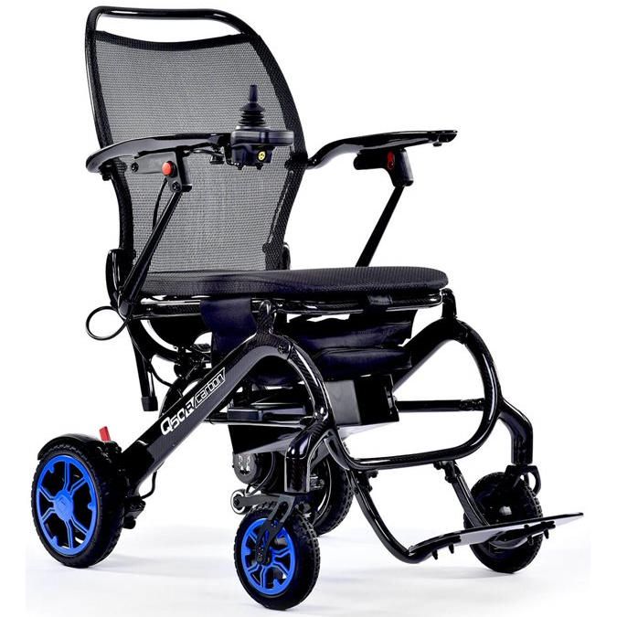 Fauteuil roulant électrique pliable Quickie Q50 R Carbon