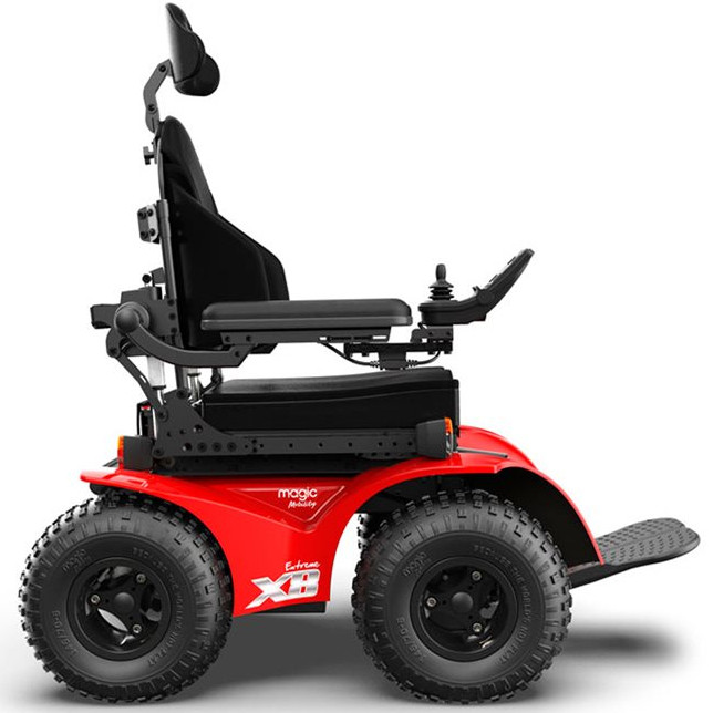 Fauteuil roulant électrique tout terrain Extrême X8
