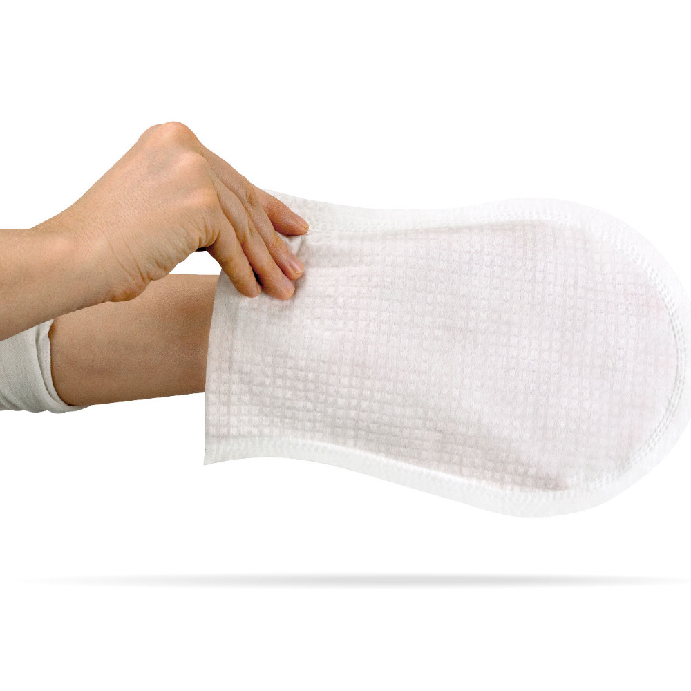 Gants de toilette jetables Aqua pré-imprégnés (x12)