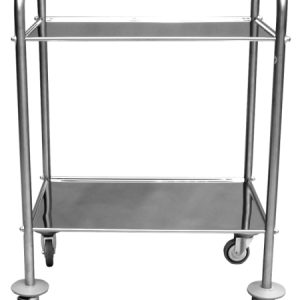 Guéridon inox 2 ou 3 plateaux