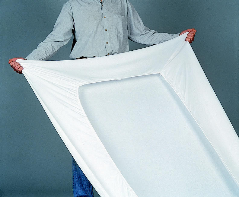 Housse en dermalon pour matelas médical