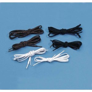Lacets élastiques plats (Lot de 2 paires)