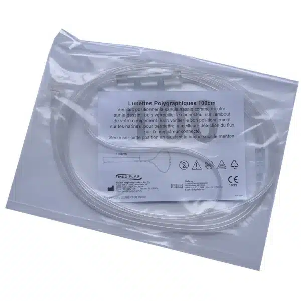 Lunette nasale de polygraphie