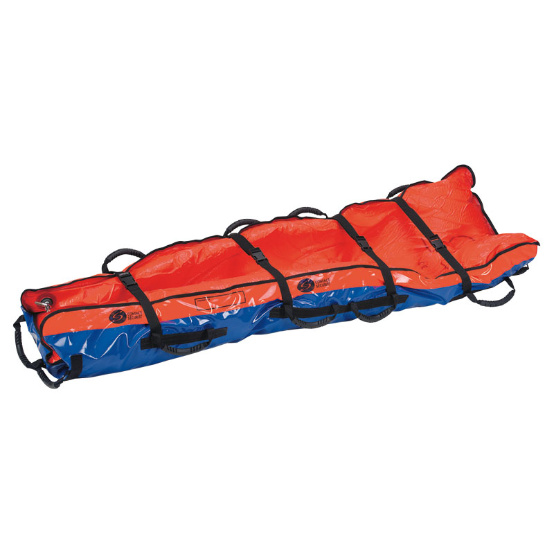 Matelas immobilisateur à dépression anti-rétractation
