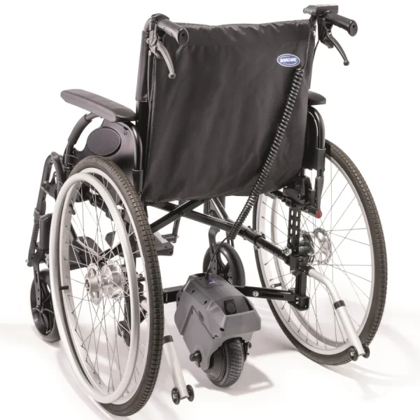 Motorisation Alber Via Go pour fauteuil roulant manuel