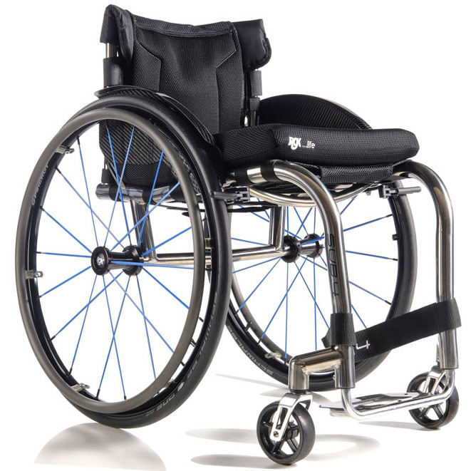 Fauteuil roulant ultra léger en titane Octane Sub4