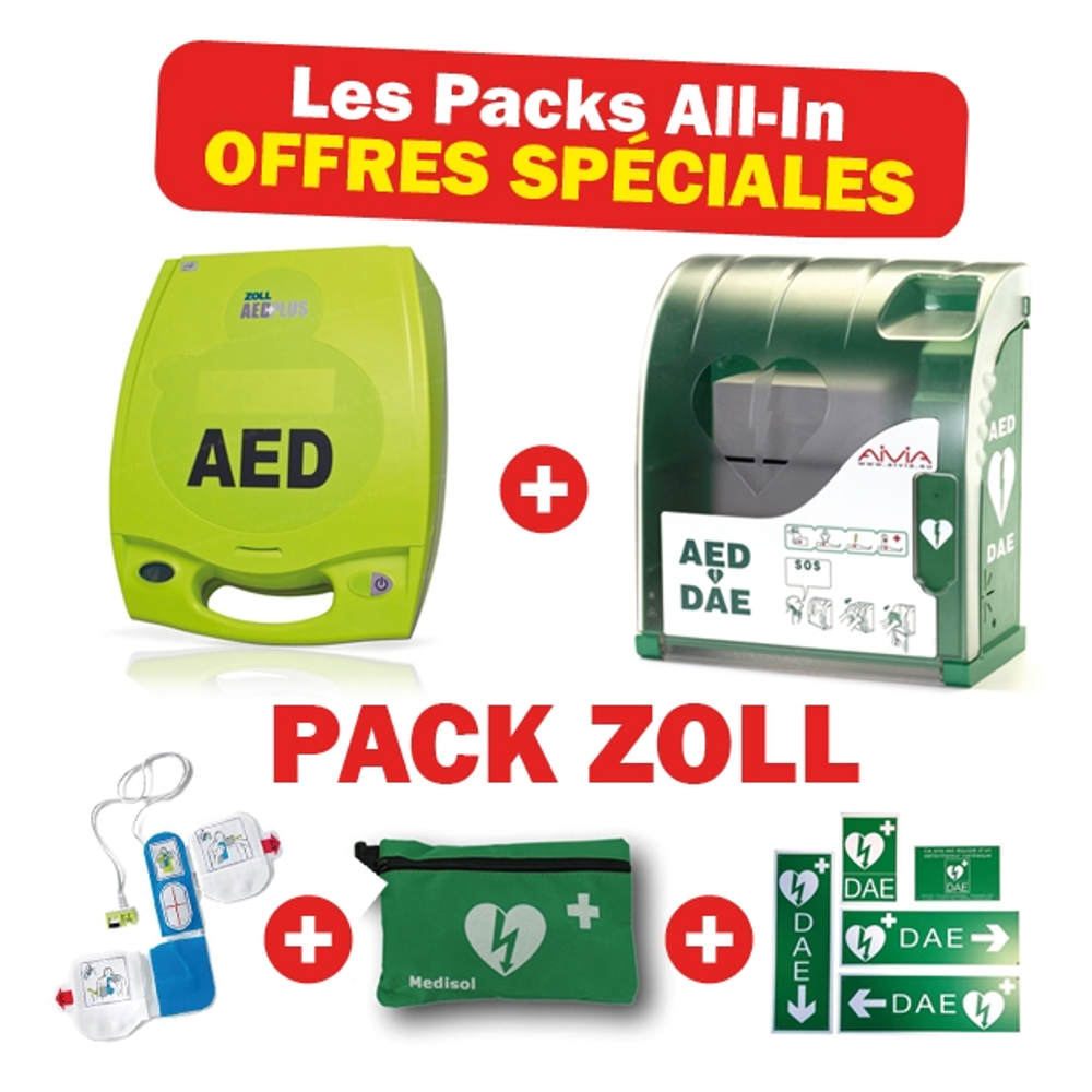 Pack défibrillateur Zoll AED +