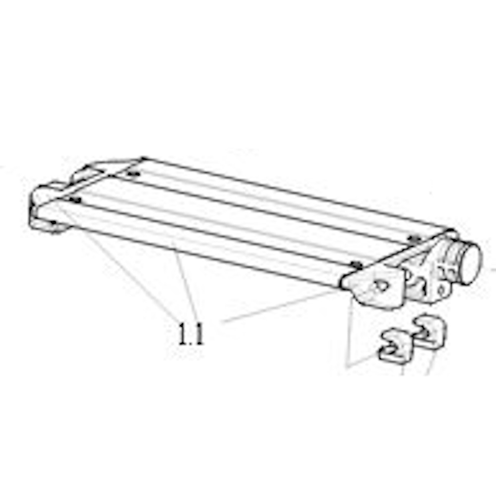 Repose-pieds pour fauteuil roulant Xenon 2