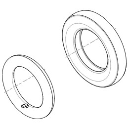 Pièces détachées pour roue arrière fauteuil roulant FDX