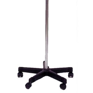 Pied roulant lesté seul pour lampe Verre et Quartz