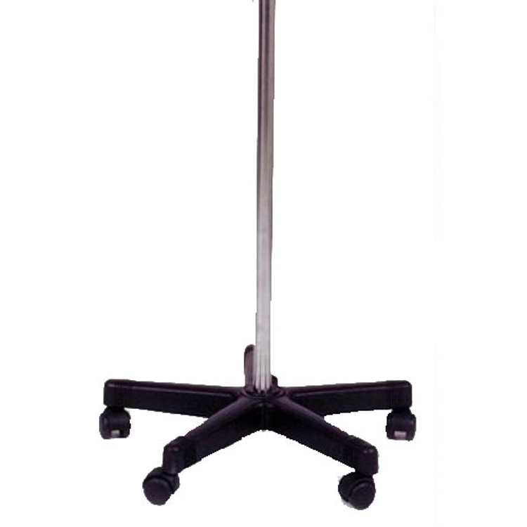 Pied roulant lesté seul pour lampe Verre et Quartz