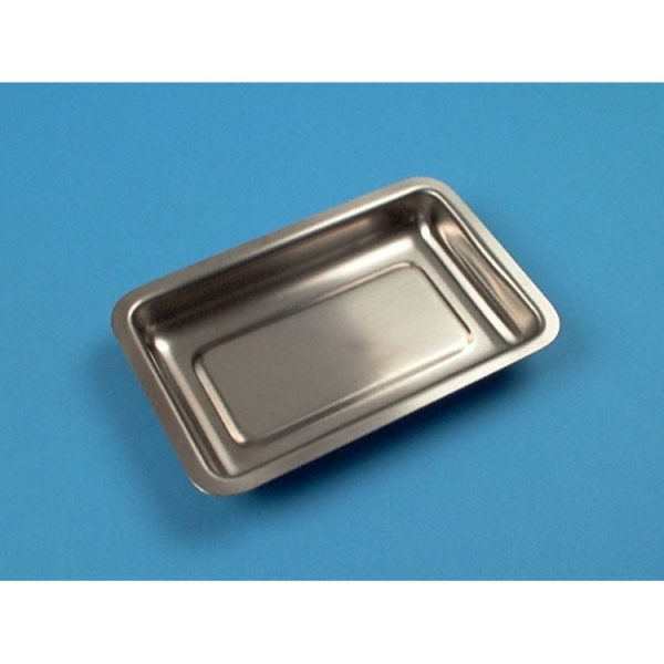 Plateau à instrumentation médicale en acier-inox – Image 2