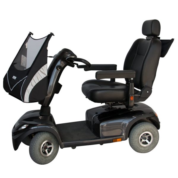 Protection de pluie Veltop Cocoon pour scooter électrique senior – Image 2