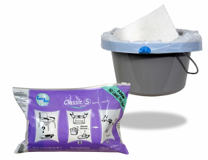 Sac Protège Seau de Chaise Percée CareBag Classic S (paquet de 20)
